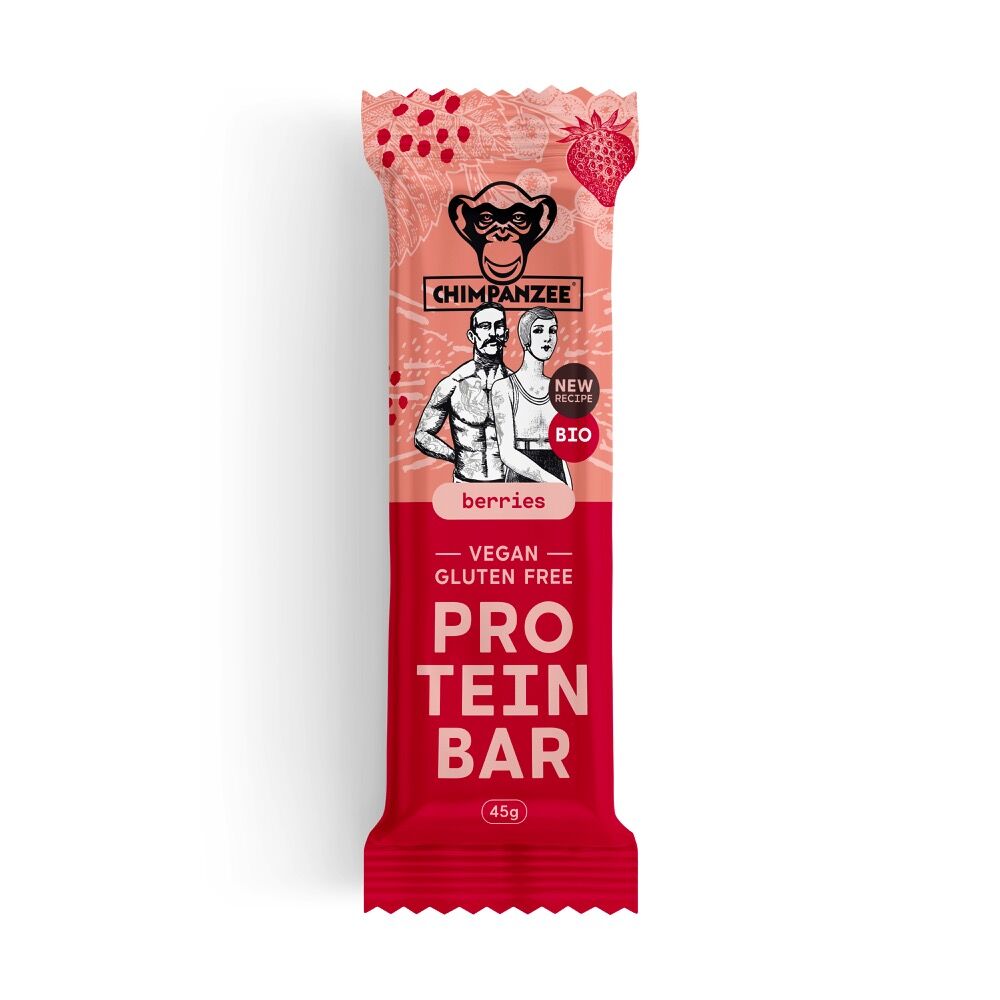 Chimpanzee Protein Bar Berries - BIO 45g